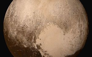 Foto del planeta enano Plutón